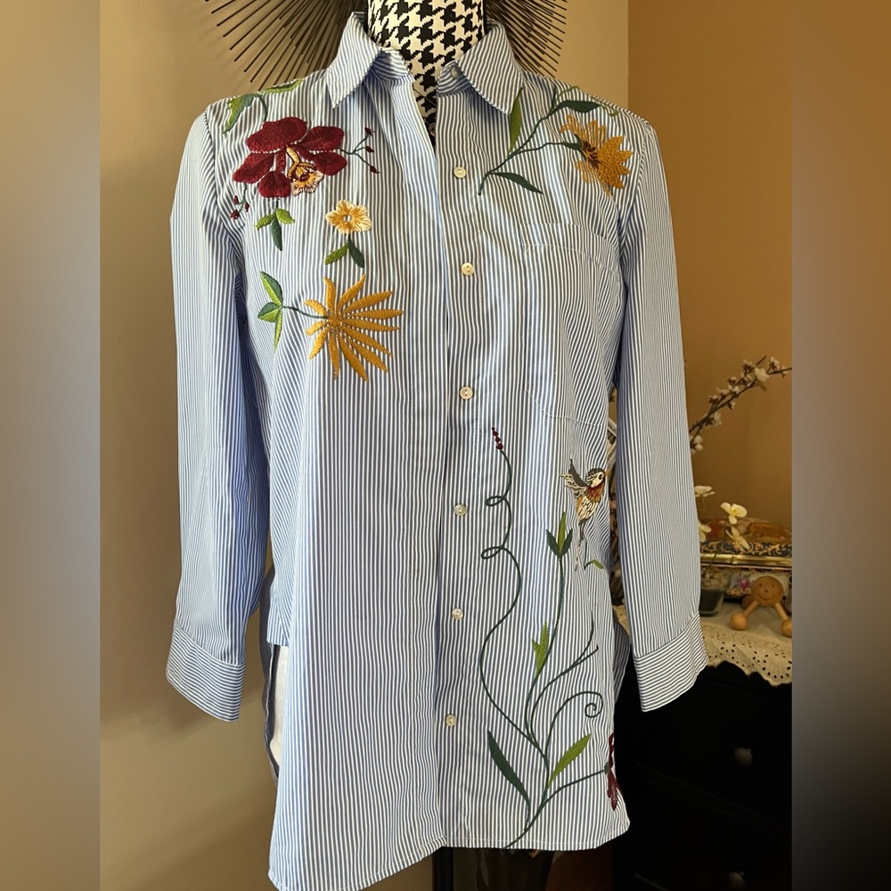 Zara Embroidered Shirt